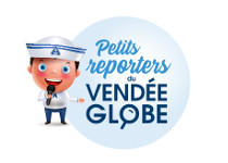Logo petits reporters du Vendée Globe