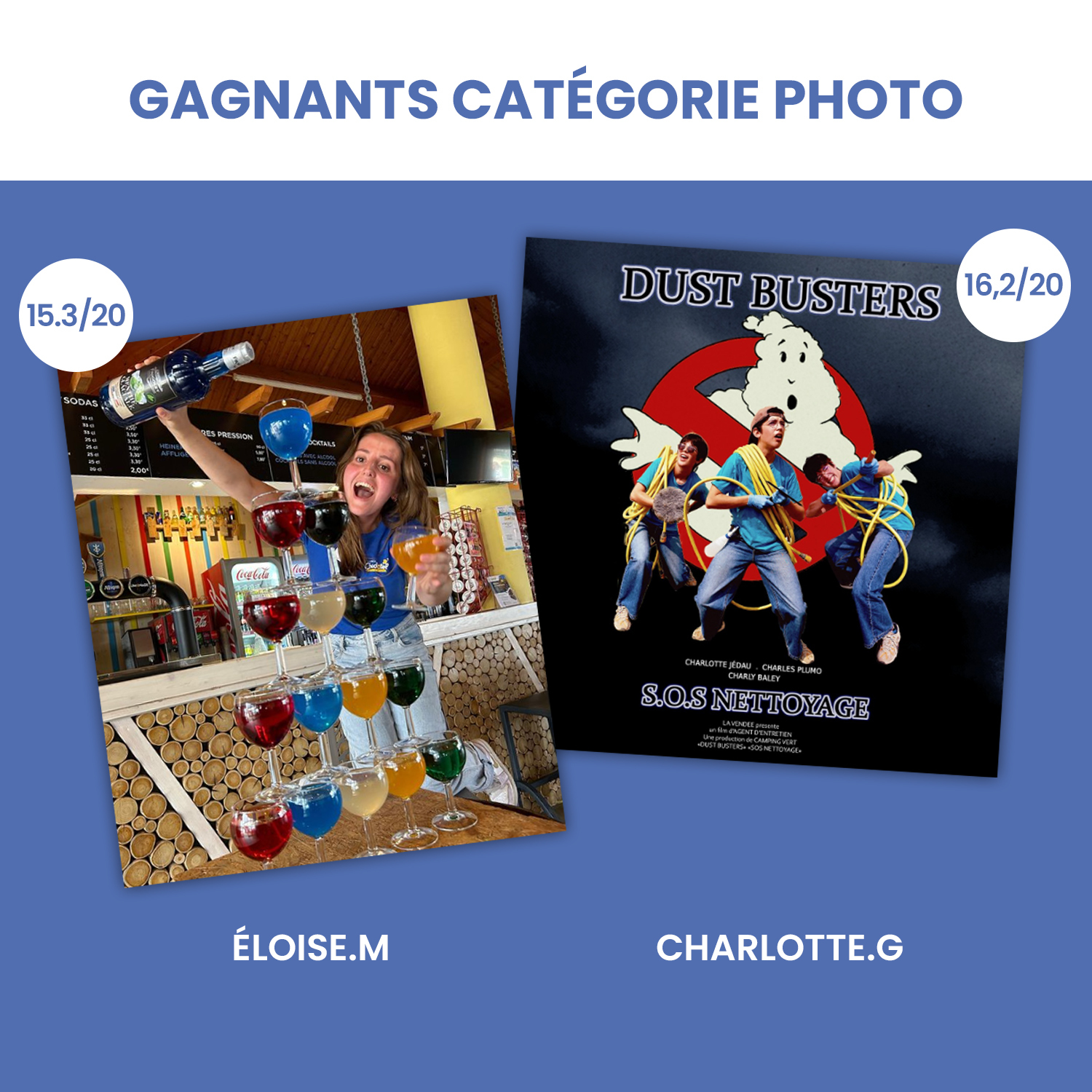 Gagnants photo