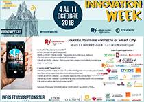 Journée Tourisme connecté et Smart City jeudi 11 octobre à La Roche sur Yon