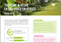 Chiffres clés 2017 du tourisme et pêche en eau douce en Vendée